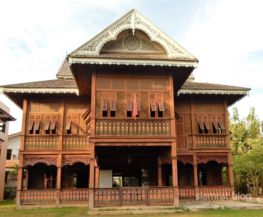 Wichai Racha teak gingerbread house