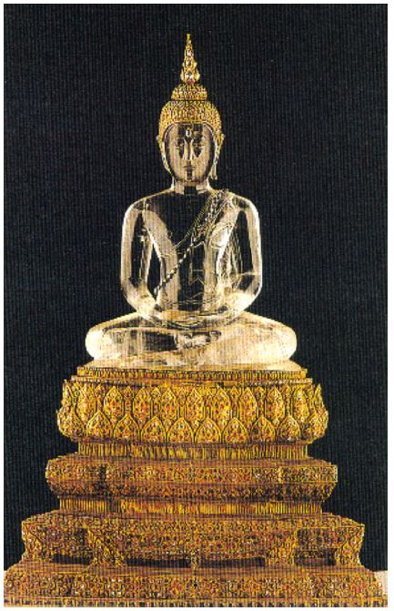 the crystal buddha