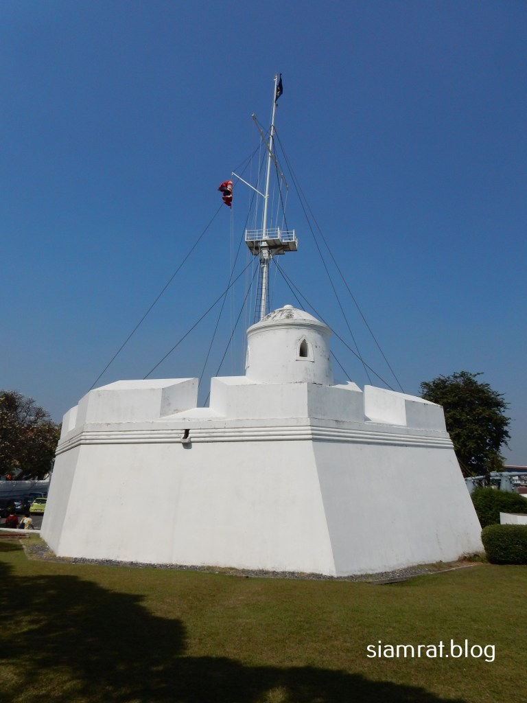 white painted fortress