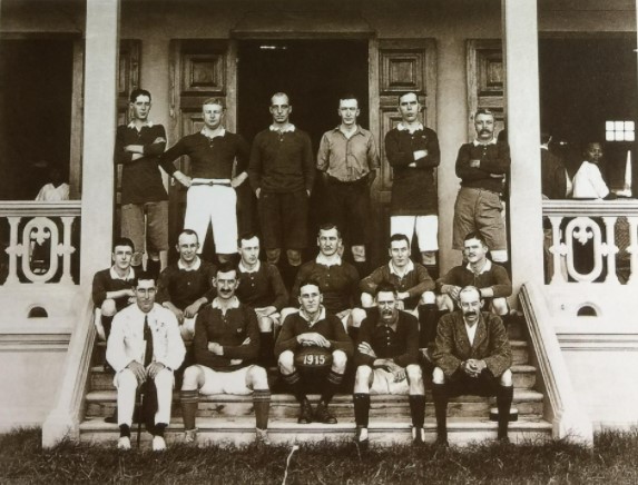 old time football players